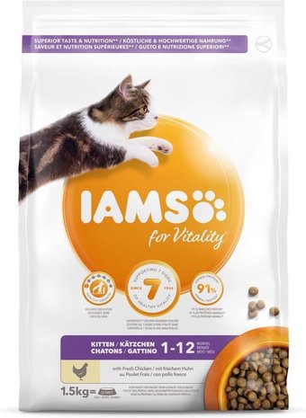 Iams Iams Cat Kitten/junior Chicken