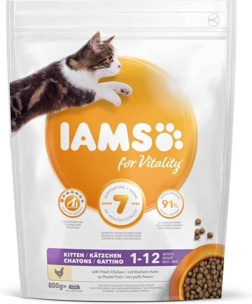 Iams Iams Cat Kitten/junior Chicken