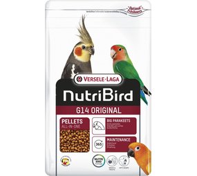 Nutri Bird Nutri Bird G-14 Grote Parkiet 1kg Nutri Bird Nutri Bird G-14 Grote Parkiet 1kg