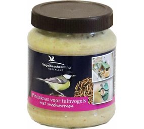 Vogelbescherming Vogel Pindakaas Meelwormen Vogelbescherming Vogel Pindakaas Meelwormen