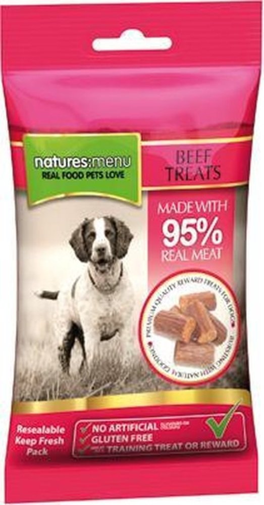 Natures Menu Hondensnacks Rundvlees