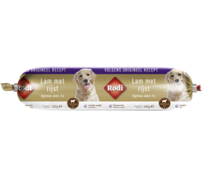 Rodi RODI WORST LAM  RIJST 400GR Rodi RODI WORST LAM  RIJST 400GR