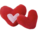Rogz Catnip Hearts