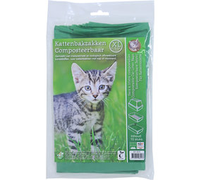de Boon KATTENBAKZAK COMPOSTEERBAAR XL 10 STUKS de Boon KATTENBAKZAK COMPOSTEERBAAR XL 10 STUKS