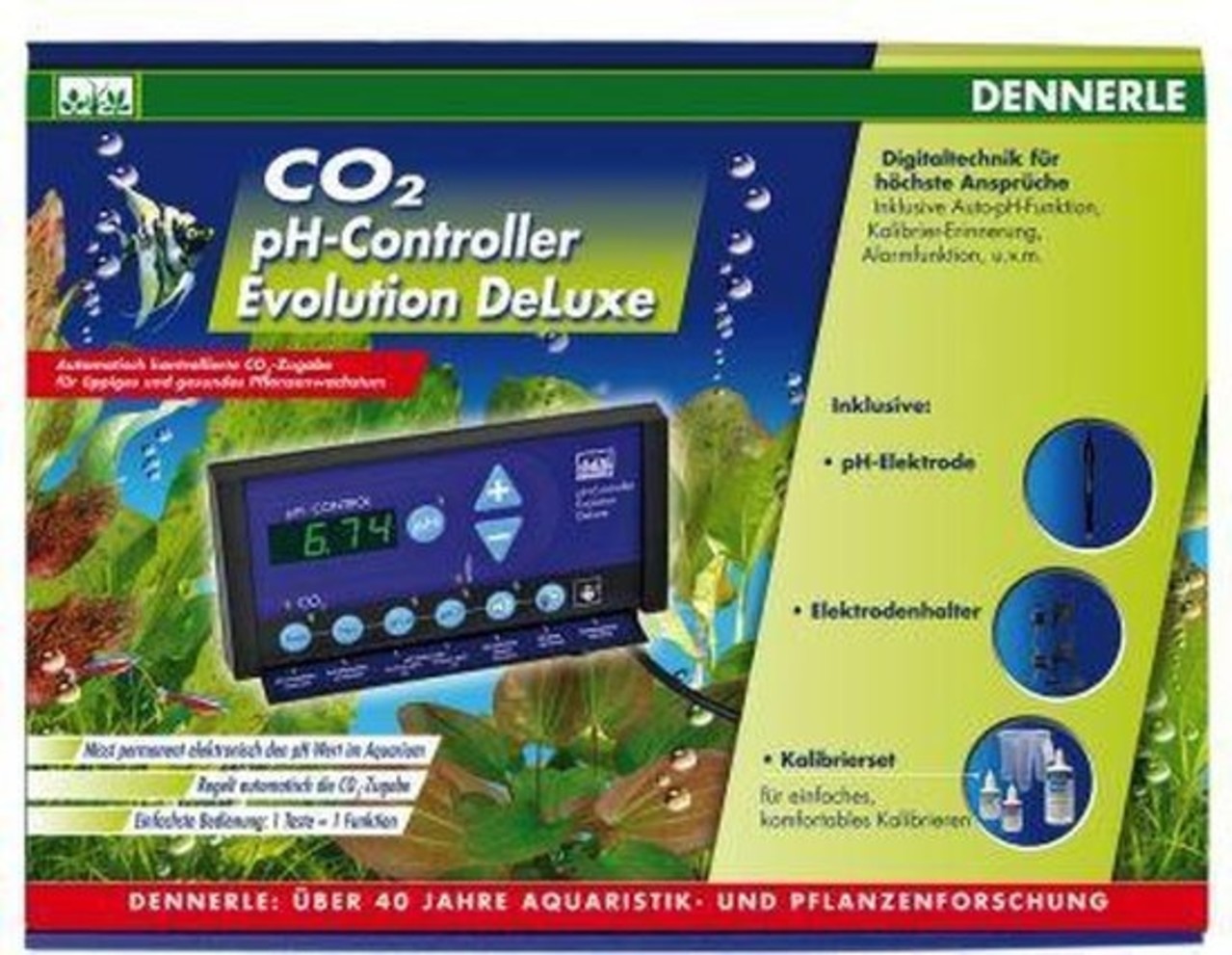 Dennerle co2 phcontroller evolution deluxe Heems