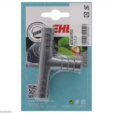 Eheim Eheim 400495 T-stuk 12/16 Eheim Eheim 400495 T-stuk 12/16