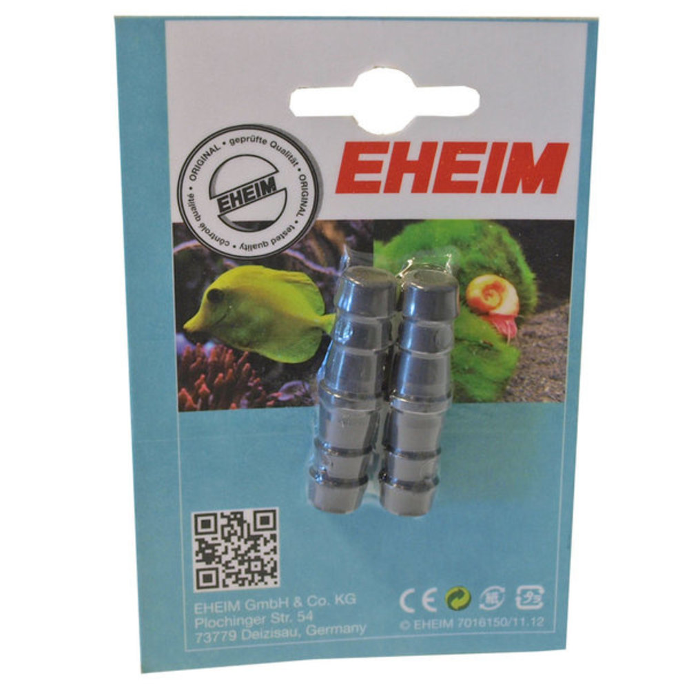 Eheim Eheim 4003970 slangverbindingsstuk 9/12 2st Eheim Eheim 4003970 slangverbindingsstuk 9/12 2st