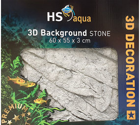 HS AQUA Hs Achterwand 60x55x3cm Stone Grey HS AQUA Hs Achterwand 60x55x3cm Stone Grey