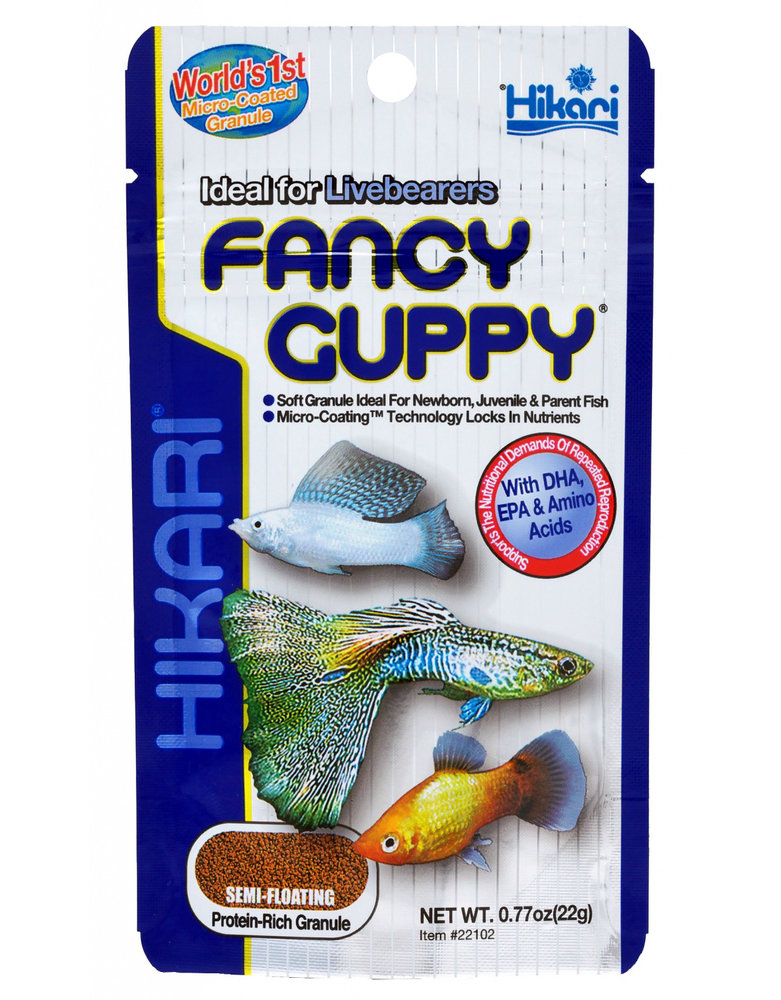 Hikari Visvoer Hikari Guppy Food 22gram Hikari Visvoer Hikari Guppy Food 22gram