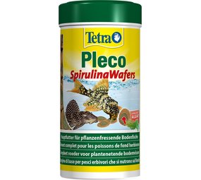 Tetra Tetra Pleco Spirulina Wafers 250ml Tetra Tetra Pleco Spirulina Wafers 250ml