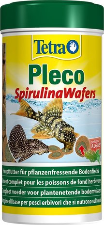 Tetra Tetra Pleco Spirulina Wafers 250ml Tetra Tetra Pleco Spirulina Wafers 250ml