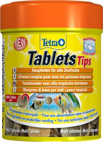 Tetra Tetratips voedertabletten Tetra Tetratips voedertabletten