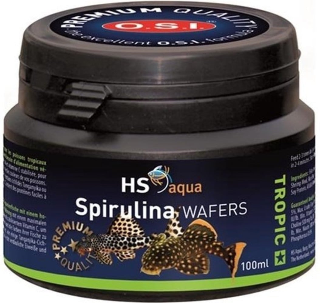 HS Aqua Producten | Alles voor een Gezond & Helder Aquarium Hs Spirulina Wafers