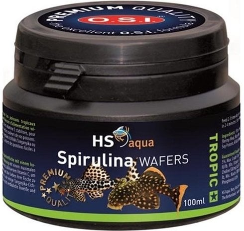 HS Aqua Producten | Alles voor een Gezond & Helder Aquarium Hs Spirulina Wafers
