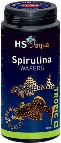 HS Aqua Producten | Alles voor een Gezond & Helder Aquarium Hs Spirulina Wafers