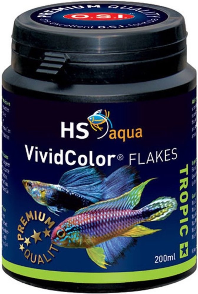 HS Aqua Producten | Alles voor een Gezond & Helder Aquarium Hs Vivid Color Flakes HS Aqua Producten | Alles voor een Gezond & Helder Aquarium Hs Vivid Color Flakes