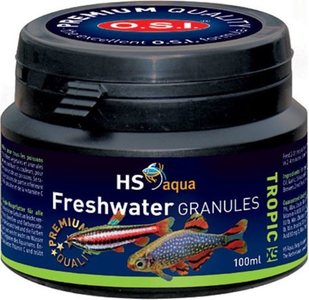 HS Aqua Producten | Alles voor een Gezond & Helder Aquarium Hs Freshwater Granules Xs