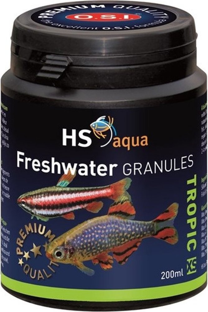 HS Aqua Producten | Alles voor een Gezond & Helder Aquarium Hs Freshwater Granules Xs