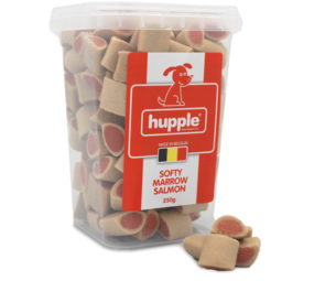 Hupple HUPPLE BOX SOFTY MARROW SALMON 250GR Hupple HUPPLE BOX SOFTY MARROW SALMON 250GR