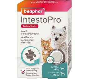 Beaphar Beaphar Intesto Pro Kat/hond Tot 20kg