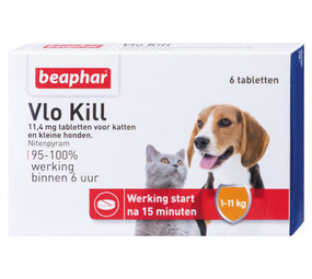 Beaphar Beaphar Vlo Kill Kat En Hond <11kg