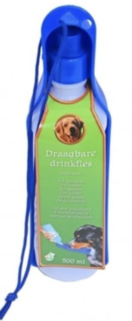 de Boon Boon draagbare drinkfles met koord, 500 ml. de Boon Boon draagbare drinkfles met koord, 500 ml.