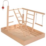 Trixie TRIXIE VOGELSPEELPLATEAU HOUT 35X26X25CM>