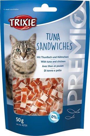 Trixie TRIXIE PREMIO TUNA SANDWICHES 50GR Trixie TRIXIE PREMIO TUNA SANDWICHES 50GR