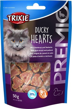 Trixie TRIXIE PREMIO DUCKY HEARTS 50 GR Trixie TRIXIE PREMIO DUCKY HEARTS 50 GR