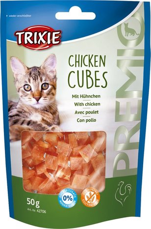 Trixie TRIXIE PREMIO CHICKEN CUBES 50GR