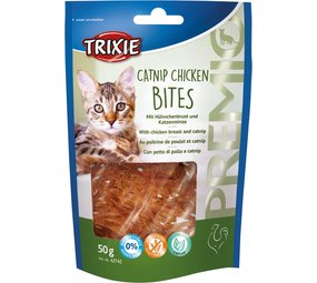 Trixie TRIXIE PREMIO CATNIP CHICKEN BITES 50GR