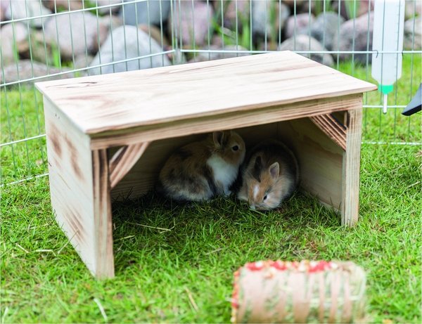 Trixie TRIXIE HOUTEN KONIJNENHUIS 50X26X31CM Trixie TRIXIE HOUTEN KONIJNENHUIS 50X26X31CM