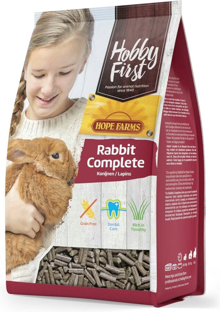 Hobby First Hobby First Rabbit Complete 3KG Hobby First Hobby First Rabbit Complete 3KG