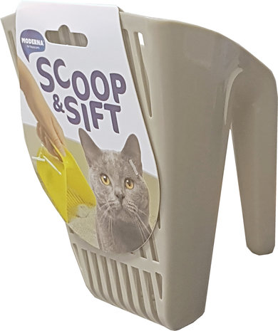 Moderna KATTENBAKSCHEP SCOOP  GRIJS Moderna KATTENBAKSCHEP SCOOP  GRIJS