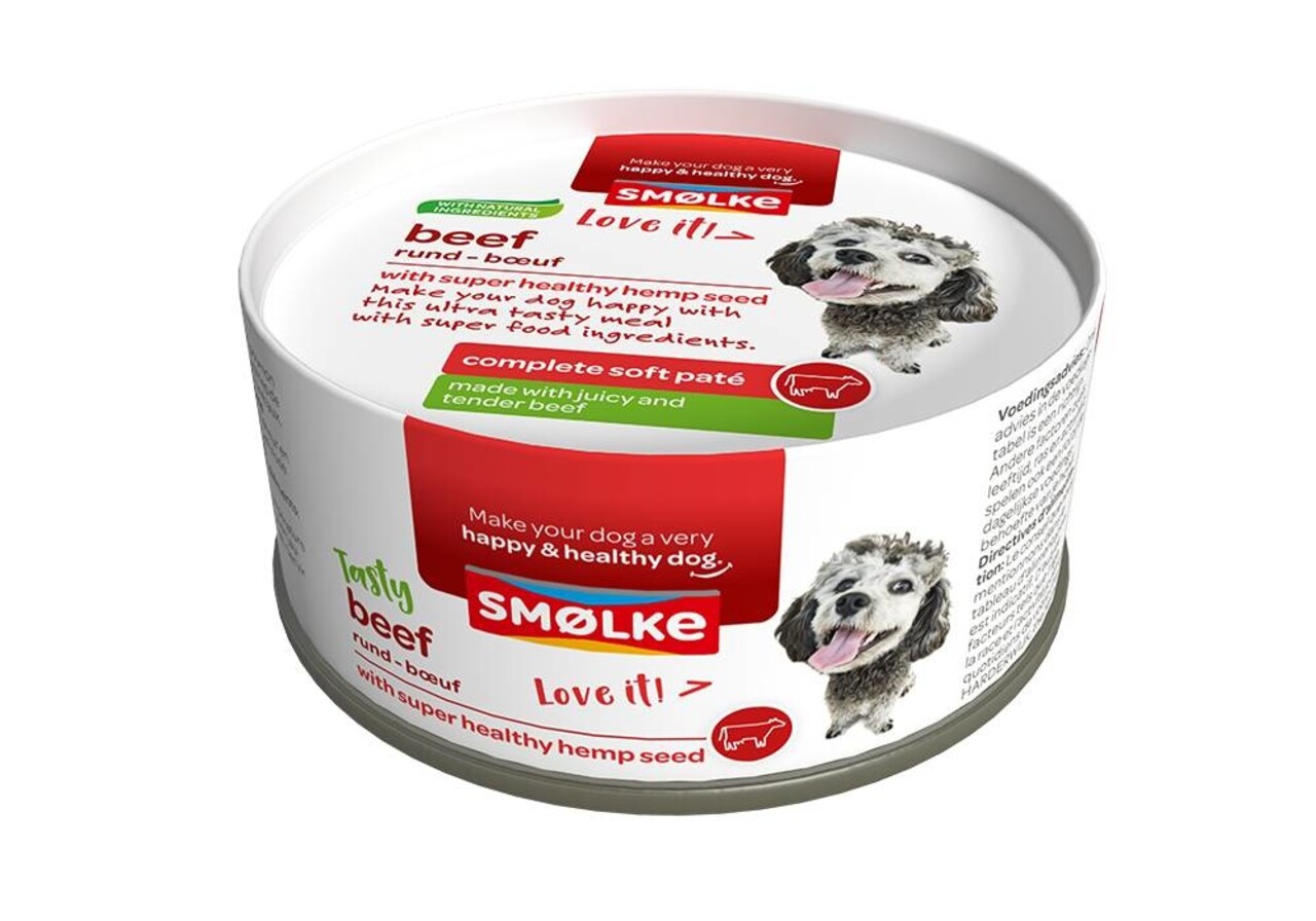 Smolke Smolke Hond Soft Pate Beef 125gr