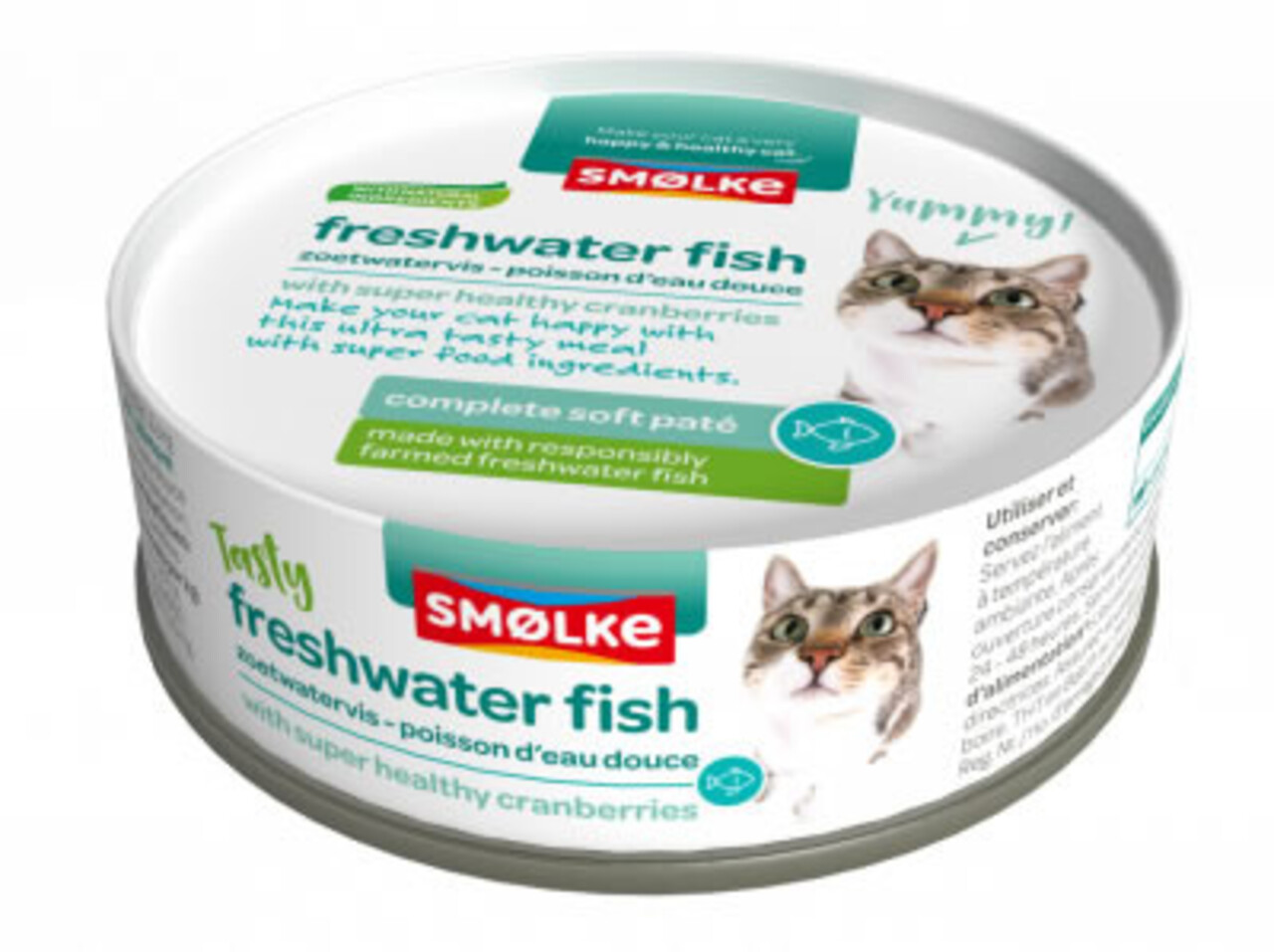 Smolke Smolke Soft Pate Fish 80gr Smolke Smolke Soft Pate Fish 80gr