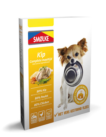 Smolke Smolke Vers Gestoomd Kip 395gr