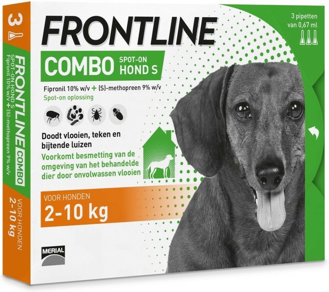 stormloop teleurstellen Medewerker Frontline Combo Spot On Hond 2-10kg - Heems