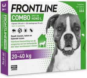 Frontline Frontline Combo Spot On Hond 20-40kg Frontline Frontline Combo Spot On Hond 20-40kg