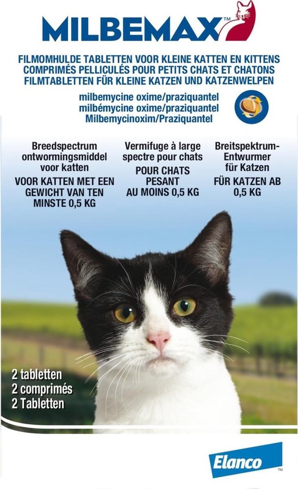 Milbemax Milbemax Kleine Kat & Kittens 0,5-2kg Milbemax Milbemax Kleine Kat & Kittens 0,5-2kg