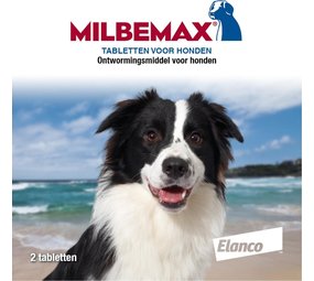Milbemax Milbemax Hond Groot 2 Tabl Milbemax Milbemax Hond Groot 2 Tabl