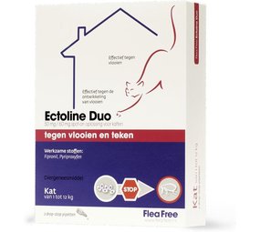 Flea Free Exil Ectoline Duo Kat 2 Pipet