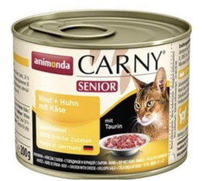 Animonda Carny Senior Rund kip kaas 200gr