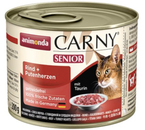 Carny Carny Senior Rund   Kalkoen 200gr Carny Carny Senior Rund   Kalkoen 200gr