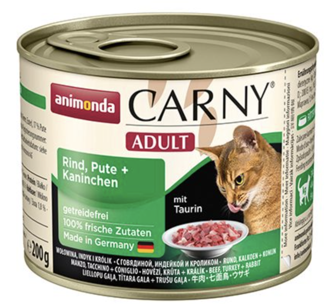 Animonda Carny Rund konijn 200gr Animonda Carny Rund konijn 200gr