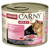 Animonda Carny Rund kalkoen garnalen 200gr Animonda Carny Rund kalkoen garnalen 200gr
