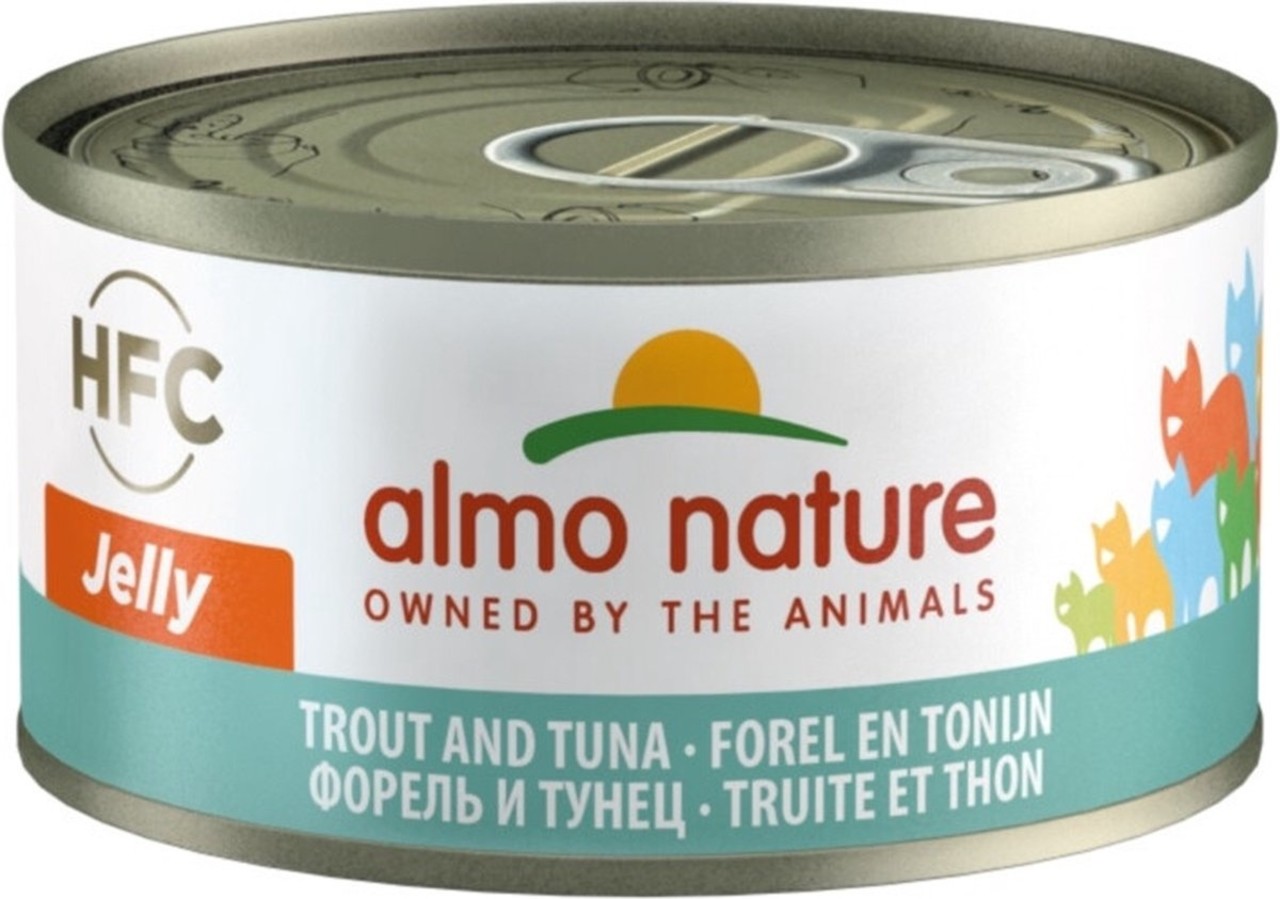 Almo Almo Cat Tonijn Forel 70gr Almo Almo Cat Tonijn Forel 70gr