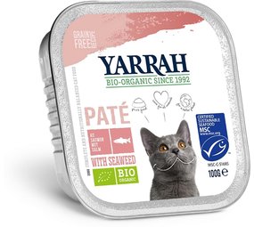 Yarrah Yarrah Kat Welln-pate Zalm Zeewier 100gr Yarrah Yarrah Kat Welln-pate Zalm Zeewier 100gr