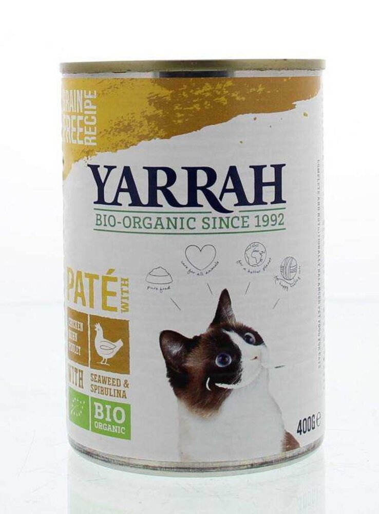 Yarrah Yarrah Kat Pate Kip 400gr Yarrah Yarrah Kat Pate Kip 400gr