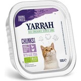Yarrah Yarrah Kat Brokje Kip&kalkoen 100gr Yarrah Yarrah Kat Brokje Kip&kalkoen 100gr